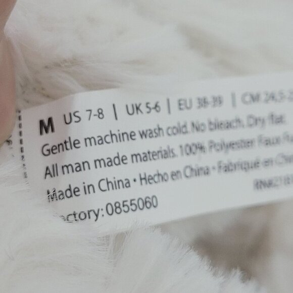 Dearfoams Women's Beth Foldover Boot Slipper, Grey Frost, Medium// 12CT - Picture 7 of 9